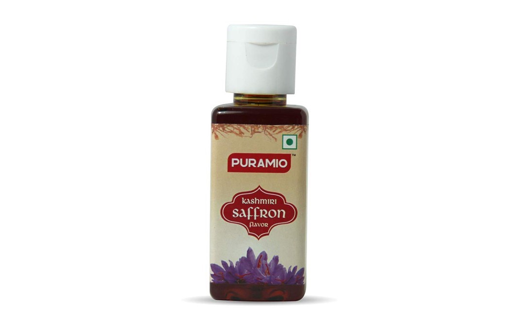 Puramio Kashmiri Saffron Flavour    Plastic Bottle  50 millilitre